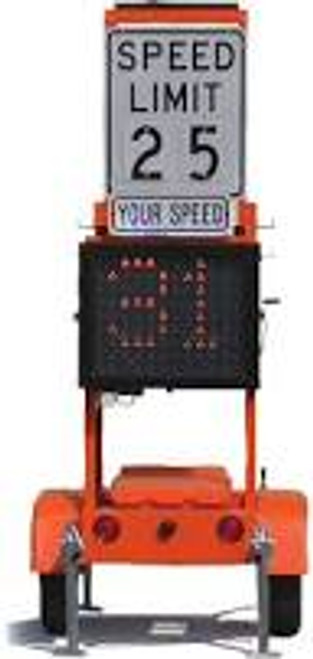 Solar Powered Silent Advisor Radar Speed Trailer RST1000 by SolarTech